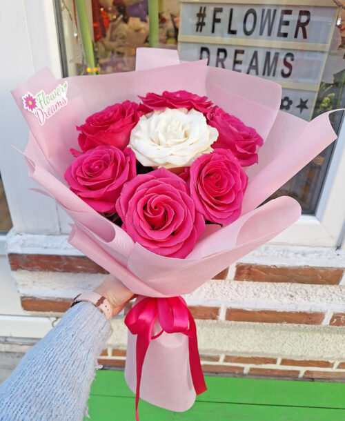 Букет от рози Еквадор